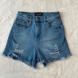 Fashion Nova high waisted jean shorts